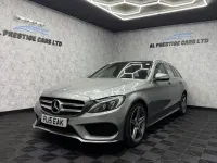 Used Mercedes C300 AMG line 231 HP (169 kW) 2015 Silver Estate