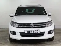 Used VW Tiguan R-line 177 HP (130 kW) 2015 White SUV