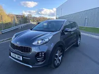Used Kia Sportage GT-Line 177 HP (130 kW) 2016 Silver SUV