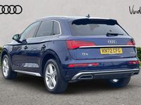 Begagnad Audi Q5 S-Line 200 HK (147 kW) 2022 Blå SUV