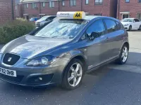 Begagnad Seat Leon Copa 105 HK (77 kW) 2012 Grå Halvkombi