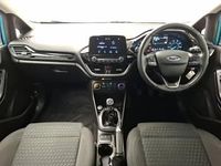 Usado Ford Fiesta Zetec 85 HP (62 kW) 2018 Azul Citadino