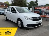 Used Dacia Sandero Essentiel 2020 White Hatchback