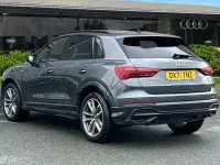 Begagnad Audi Q3 Black Edition 150 HK (110 kW) 2021 Grå SUV