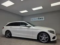 Used Mercedes C250 AMG Line Premium Plus 2017 White Estate