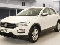 Used VW T-Roc S 115 HP (84 kW) 2019 White silver SUV