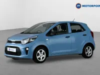 Used Kia Picanto 67 HP (49 kW) 2019 Blue Hatchback