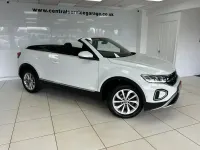 Usado VW T-Roc Cabriolet Style 150 CV (110 kW) 2023 Blanco Descapotable