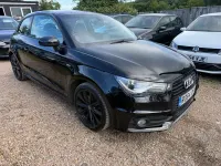 Used Audi A1 S-Line 122 HP (89 kW) 2014 Black Hatchback