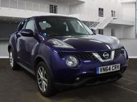 Used Nissan Juke Acenta Premium 117 HP (86 kW) 2014 Ink blue pearl SUV