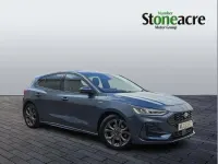 Used Ford Focus ST-Line 125 HP (91 kW) 2022 Blue Hatchback