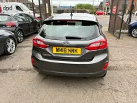 Used Ford Fiesta Zetec 100 HP (73 kW) 2018 Grey Hatchback