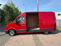 Used VW Crafter Trendline 177 HP (130 kW) 2020 Red Van