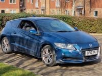 Used Honda CR-Z Hybrid 114 HP (83 kW) 2010 Blue Coupe