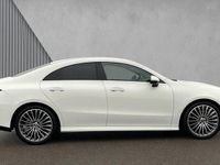 Used Mercedes CLA200 AMG Line Premium 163 HP (119 kW) 2025 Polar white Coupe