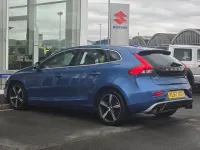 Used Volvo V40 R-Design 2017 Blue Hatchback