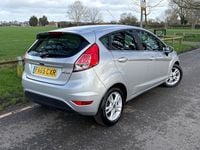 Used Ford Fiesta Zetec 2016 Silver Hatchback