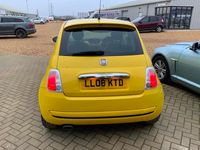 Used Fiat 500 Sport 69 HP (50 kW) 2008 Yellow Hatchback