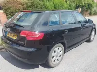 Used Audi A3 105 HP (77 kW) 2009 Black Hatchback