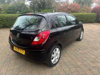 Used Vauxhall Corsa Design Edition 89 HP (65 kW) 2009 Black Hatchback