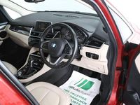 Used BMW 218 Luxury Line 2015 Red Hatchback