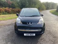 Used Peugeot 107 68 HP (50 kW) 2011 Black Hatchback