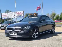 Used Mercedes E220 Premium 2017 Black Sedan
