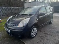 Used Nissan Note Visia 88 HP (64 kW) 2008 Black Hatchback