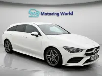 Used Mercedes CLA220 Shooting Brake AMG line 190 HP (139 kW) 2022 White Estate