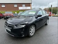 Used Vauxhall Corsa Design Edition 75 HP (55 kW) 2023 Black Hatchback