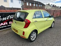 Used Kia Picanto 68 HP (50 kW) 2013 Green Hatchback