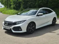 Used Honda Civic EX 129 HP (94 kW) 2018 White Hatchback