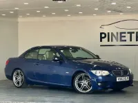 Used BMW 320 Cabriolet Sport Line 2012 Blue Cabriolet
