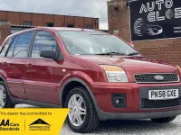 Used Ford Fusion Zetec 2008 Red Hatchback