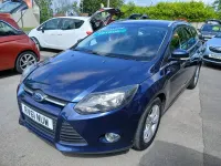 Used Ford Focus Zetec 125 HP (91 kW) 2012 Blue Estate
