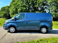 Used Ford Transit Custom Limited 130 HP (95 kW) 2022 Blue Van