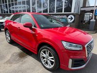 Usado Audi Q2 S-Line 116 CV (85 kW) 2018 Rojo SUV