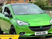 Used Vauxhall Corsa Edition 101 HP (74 kW) 2015 Green Hatchback