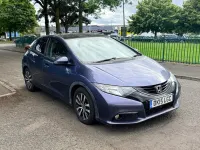 Used Honda Civic SR 120 HP (88 kW) 2015 Blue Hatchback