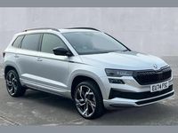 Used Skoda Karoq SportLine 150 HP (110 kW) 2024 Silver SUV