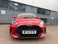 Used Toyota Yaris Design 91 HP (66 kW) 2022 Red Hatchback