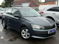 Used Skoda Fabia SE 90 HP (66 kW) 2015 Grey Hatchback