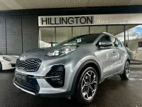Used Kia Sportage GT-Line 177 HP (130 kW) 2019 Silver SUV