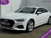 Used Audi A7 Sportback Sport 294 HP (216 kW) 2021 White Hatchback