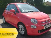 Used Fiat 500 Lounge 69 HP (50 kW) 2020 Pink Hatchback