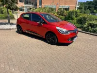 Used Renault Clio Dynamique 90 HP (66 kW) 2013 Red Hatchback