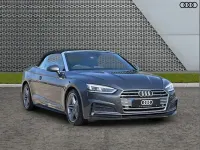 Used Audi A5 Cabriolet S-Line 187 HP (137 kW) 2018 Grey Cabriolet