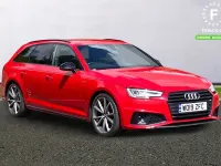 Used Audi A4 Black Edition 190 HP (139 kW) 2019 Red Estate