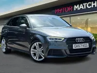 Used Audi A3 Sportback S-Line 190 HP (139 kW) 2017 Grey Hatchback