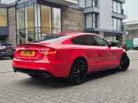 Begagnad Audi A5 Black Edition 2015 Röd Sportkupé